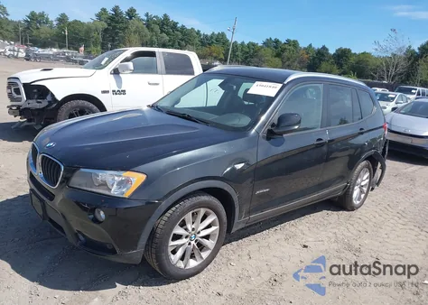 2013 BMW X3 xDrive28I из США, поврежденный, VIN 5UXWX9C58D0A11174